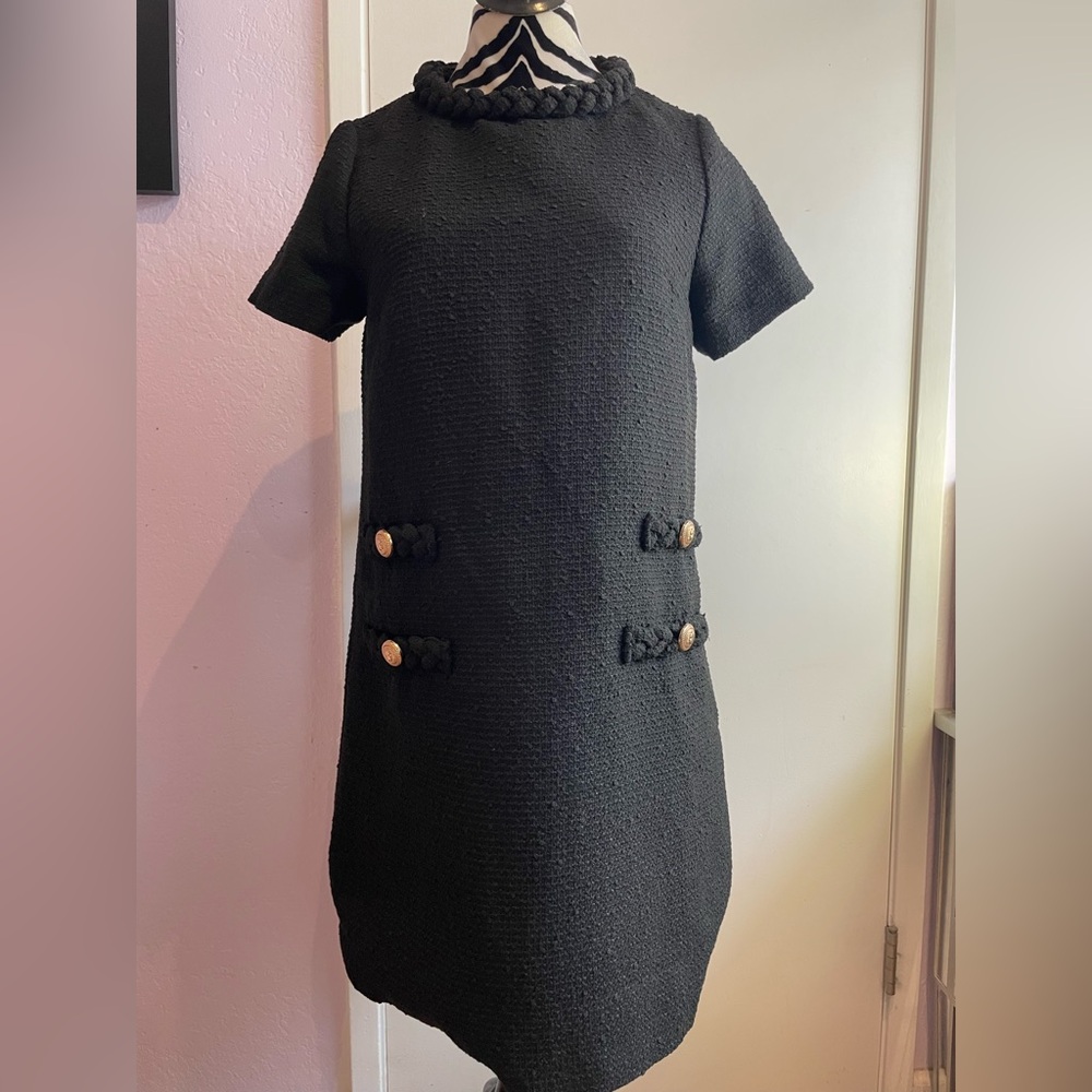Tuckernuck Black Tweed Jackie Dress - Picture 3 of 7